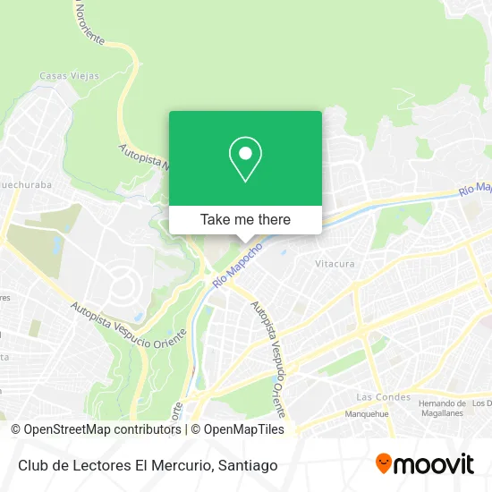 Club de Lectores El Mercurio map