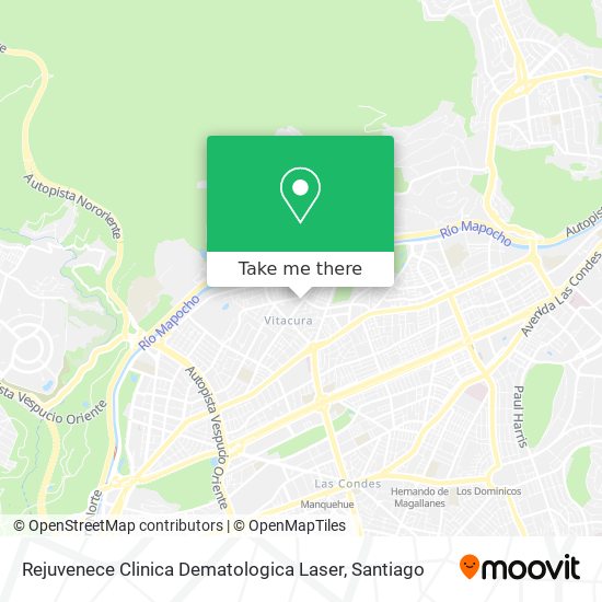 Rejuvenece Clinica Dematologica Laser map