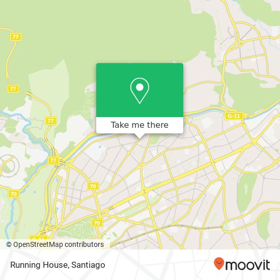 Running House map