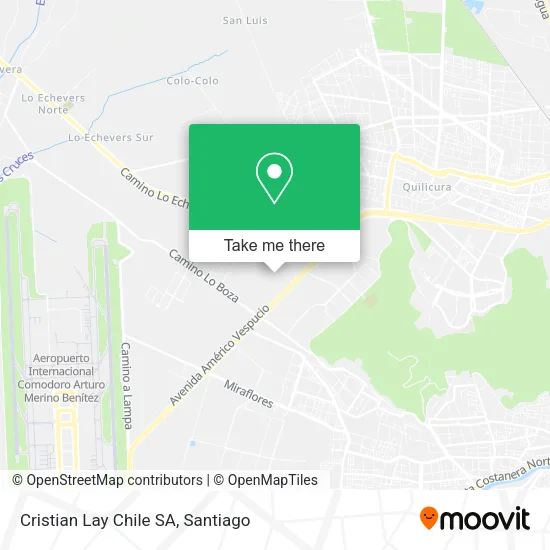 Cristian Lay Chile SA map