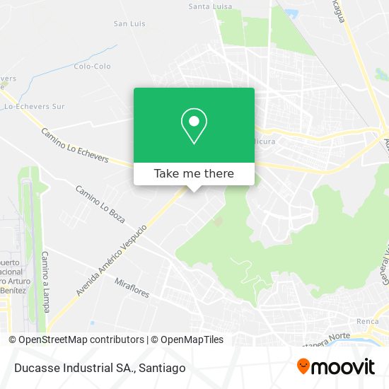 Ducasse Industrial SA. map