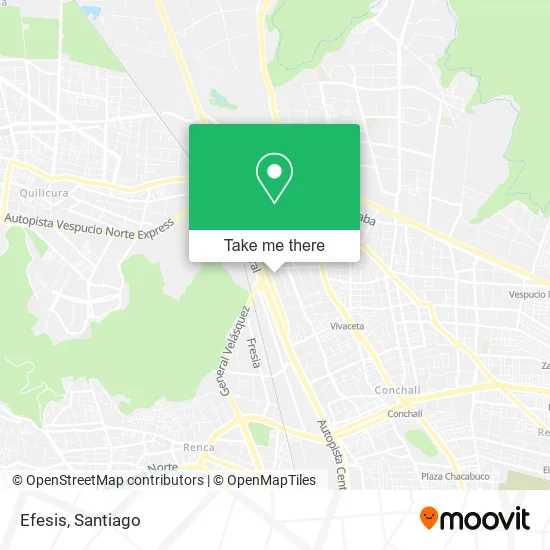 Efesis map