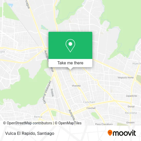 Vulca El Rapido map