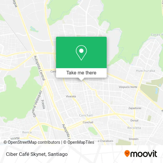 Ciber Café Skynet map