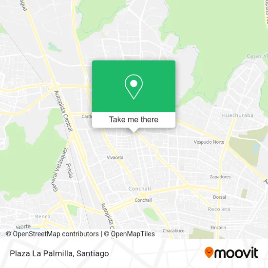 Plaza La Palmilla map
