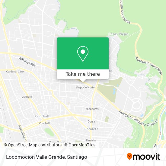 Locomocion Valle Grande map