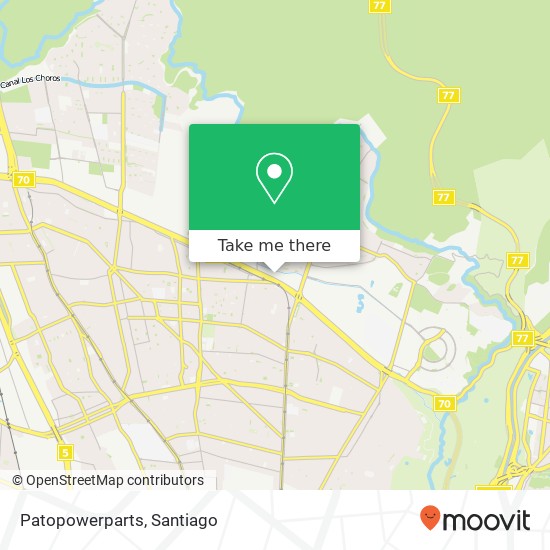 Patopowerparts map