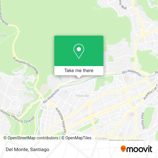 Del Monte map