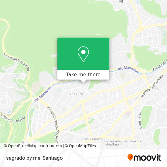 sagrado by me map