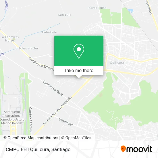 Mapa de CMPC EEII Quilicura