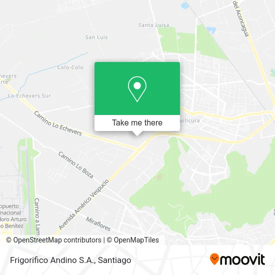 Frigorifico Andino S.A. map
