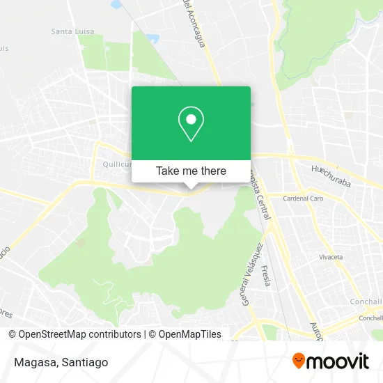 Magasa map