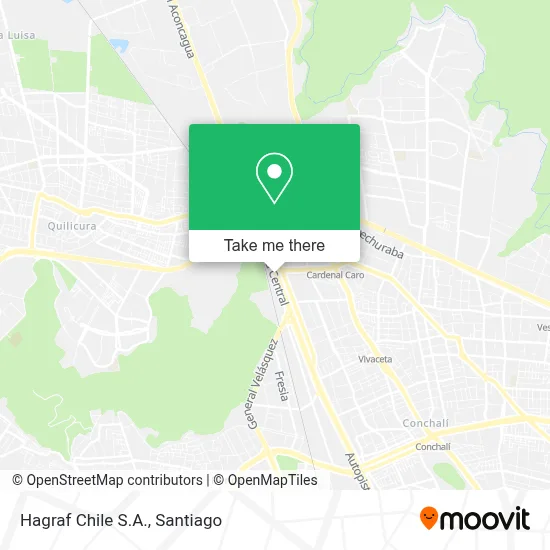 Hagraf Chile S.A. map