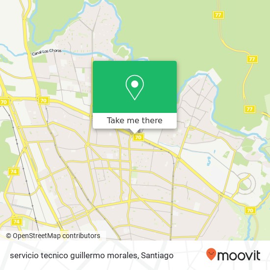 servicio tecnico guillermo morales map