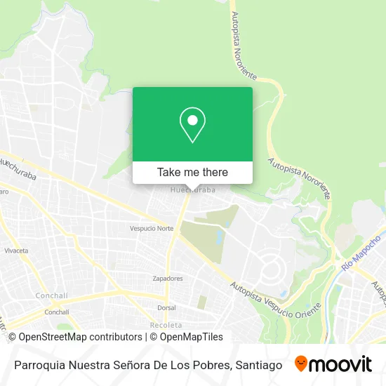 Parroquia Nuestra Señora De Los Pobres map