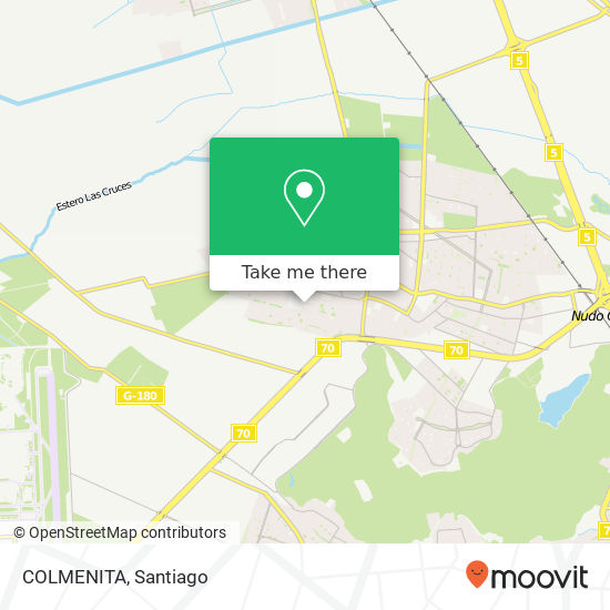 COLMENITA map