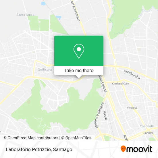Laboratorio Petrizzio map