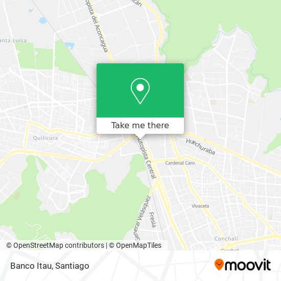 Banco Itau map