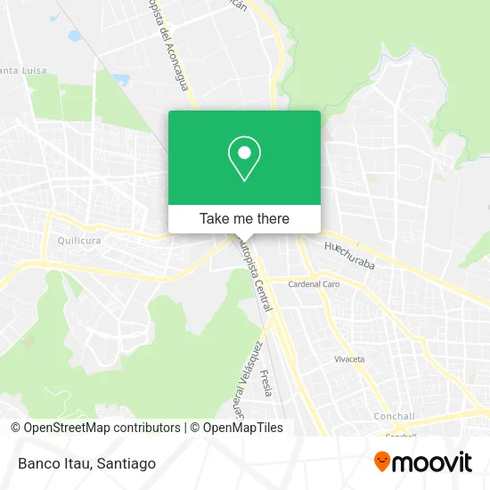 Banco Itau map