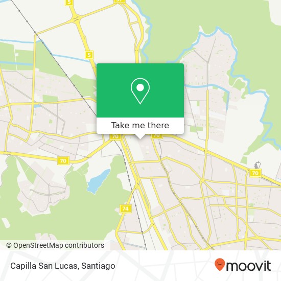 Capilla San Lucas map