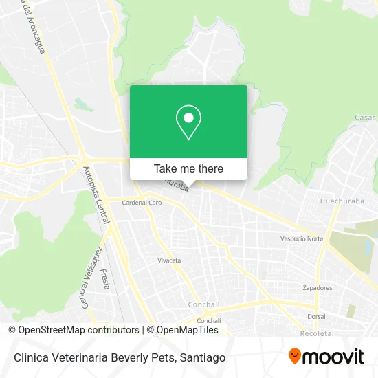 Clinica Veterinaria Beverly Pets map