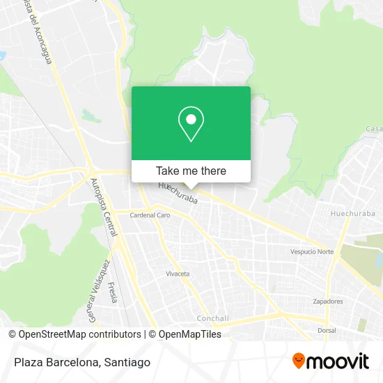 Plaza Barcelona map