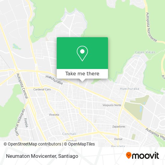 Neumaton Movicenter map