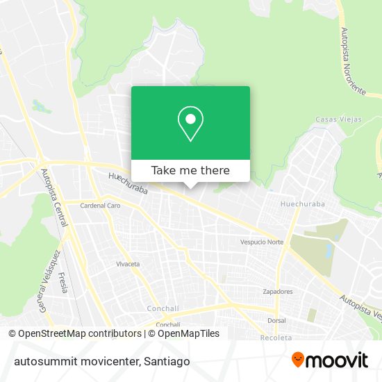 autosummit movicenter map