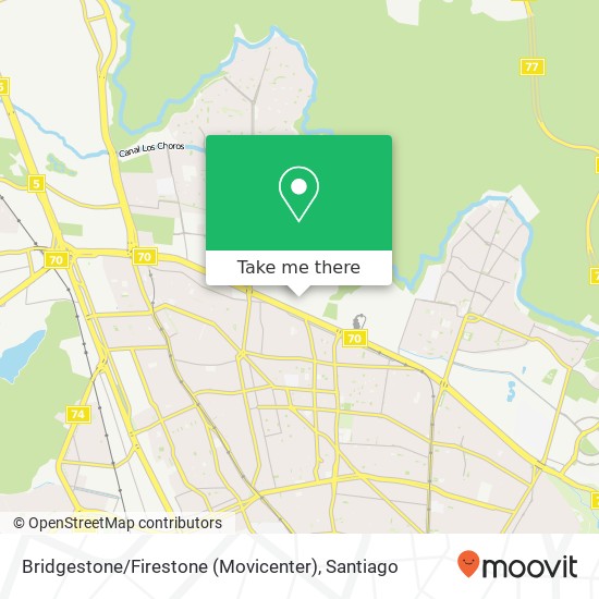 Bridgestone / Firestone (Movicenter) map