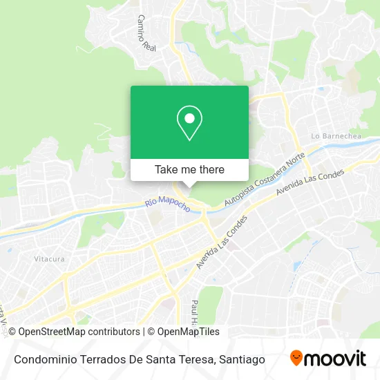 Condominio Terrados De Santa Teresa map