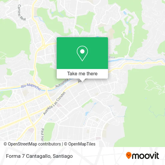 Forma 7 Cantagallo map