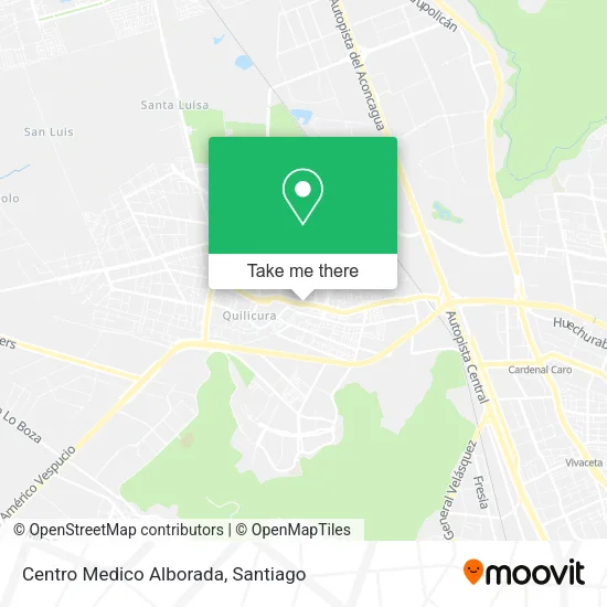 Centro Medico Alborada map