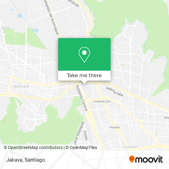 Jakava map
