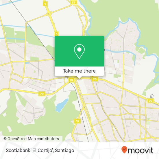 Mapa de Scotiabank 'El Cortijo'