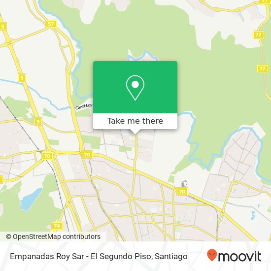 Empanadas Roy Sar - El Segundo Piso map
