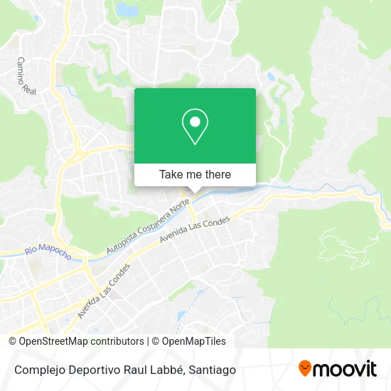 Complejo Deportivo Raul Labbé map
