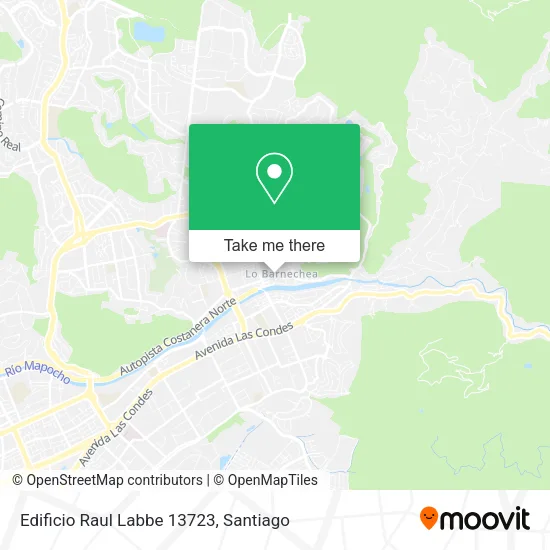 Edificio Raul Labbe 13723 map