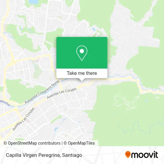 Capilla Virgen Peregrina map