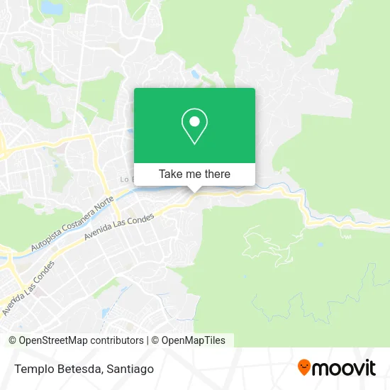 Templo Betesda map