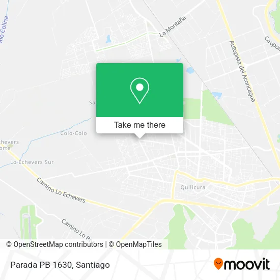 Parada PB 1630 map