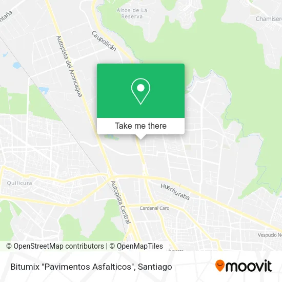 Bitumix ''Pavimentos Asfalticos'' map