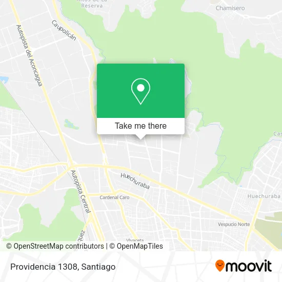 Providencia 1308 map