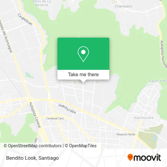 Bendito Look map