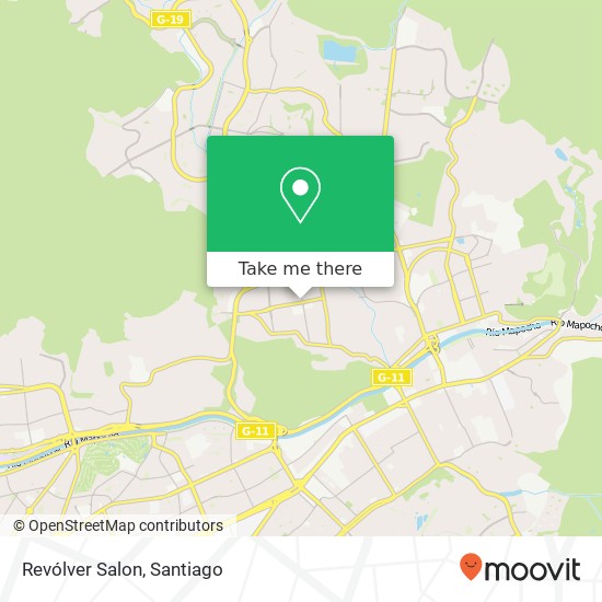 Revólver Salon map