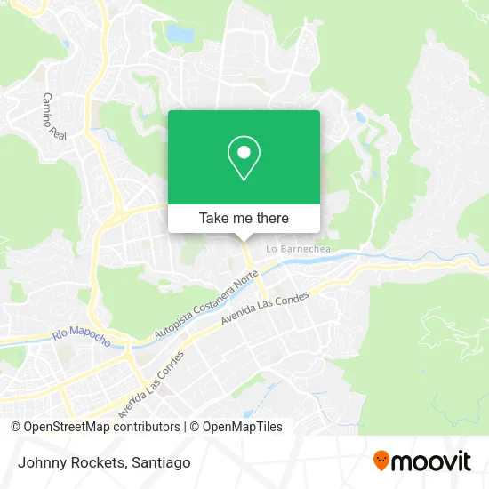 Johnny Rockets map