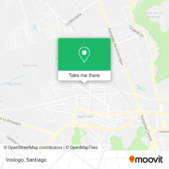 Iriologo map