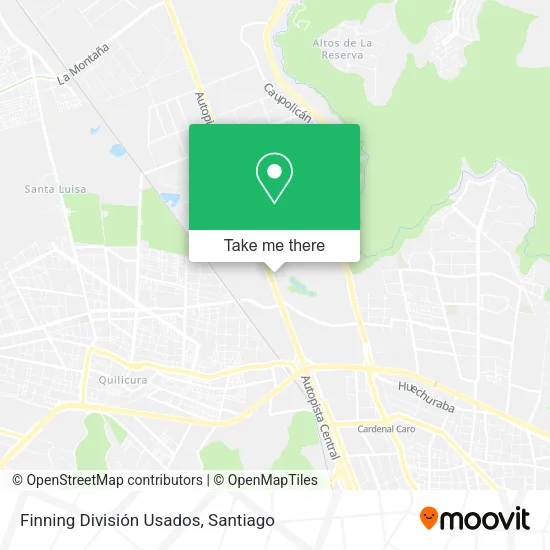 Finning División Usados map