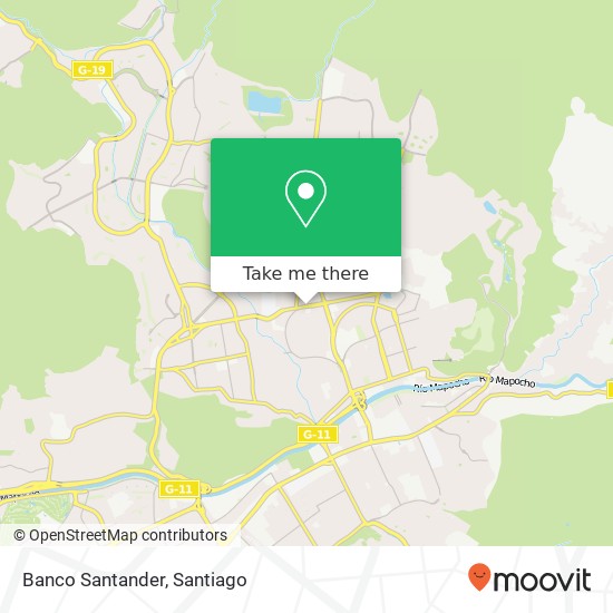 Banco Santander map