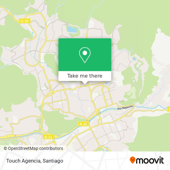 Touch Agencia map