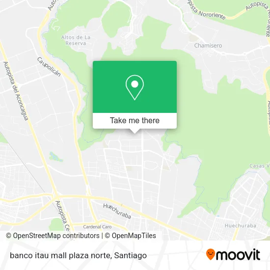 banco itau mall plaza norte map